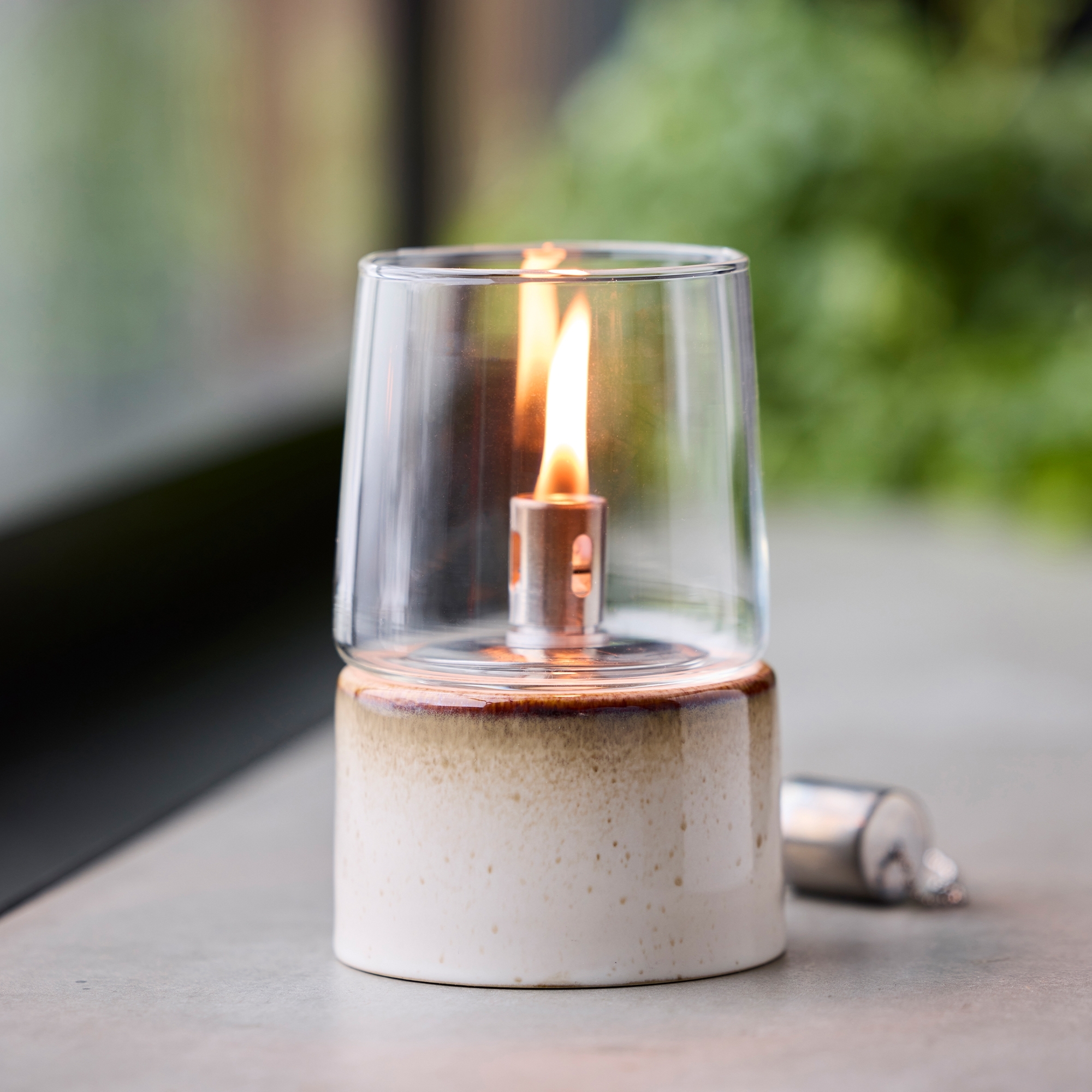 Bitz - Gastro Öllampe - Creme Bitz - Gastro Öllampe - Creme