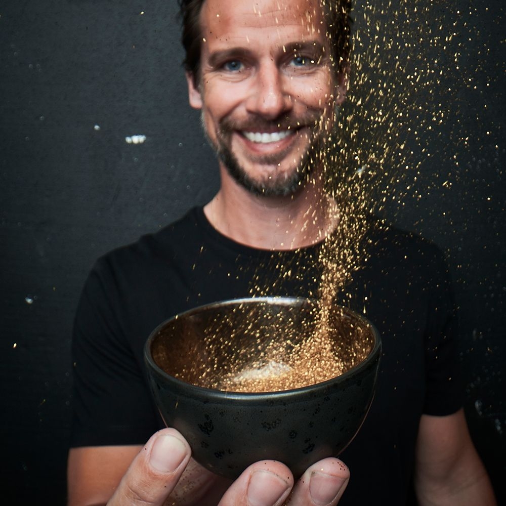 Bitz - Bowl - 10 cm - black/bronze Bitz - Bowl - 10 cm - black/bronze