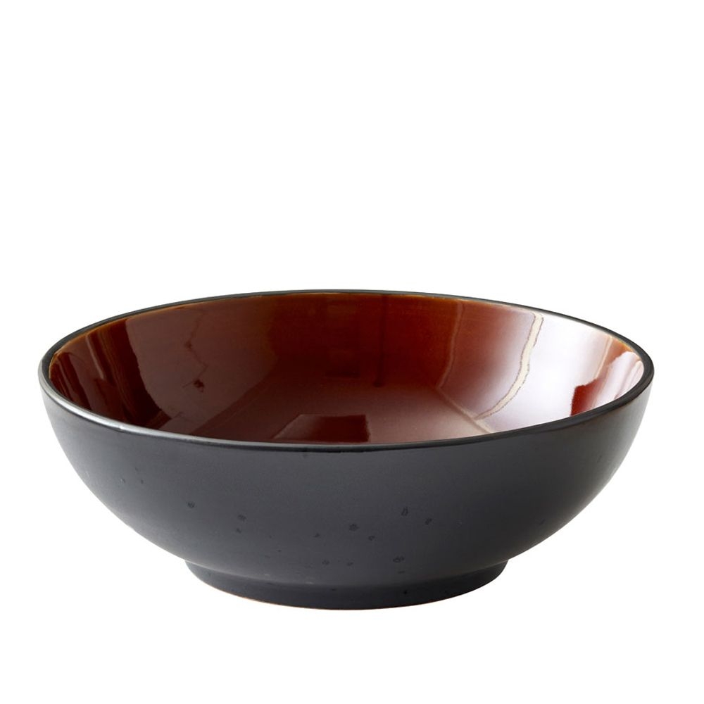 Bitz - Salatschüssel - 30 cm - Schwarz/Amber Bitz - Salatschüssel - 30 cm - Schwarz/Amber