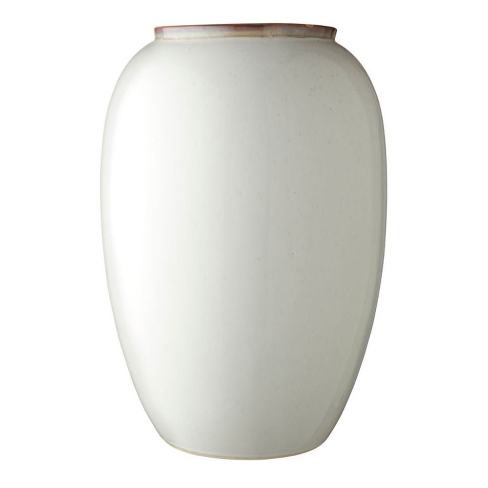 Bitz - Steingut Vase - 50 cm - Creme Bitz - Steingut Vase - 50 cm - Creme