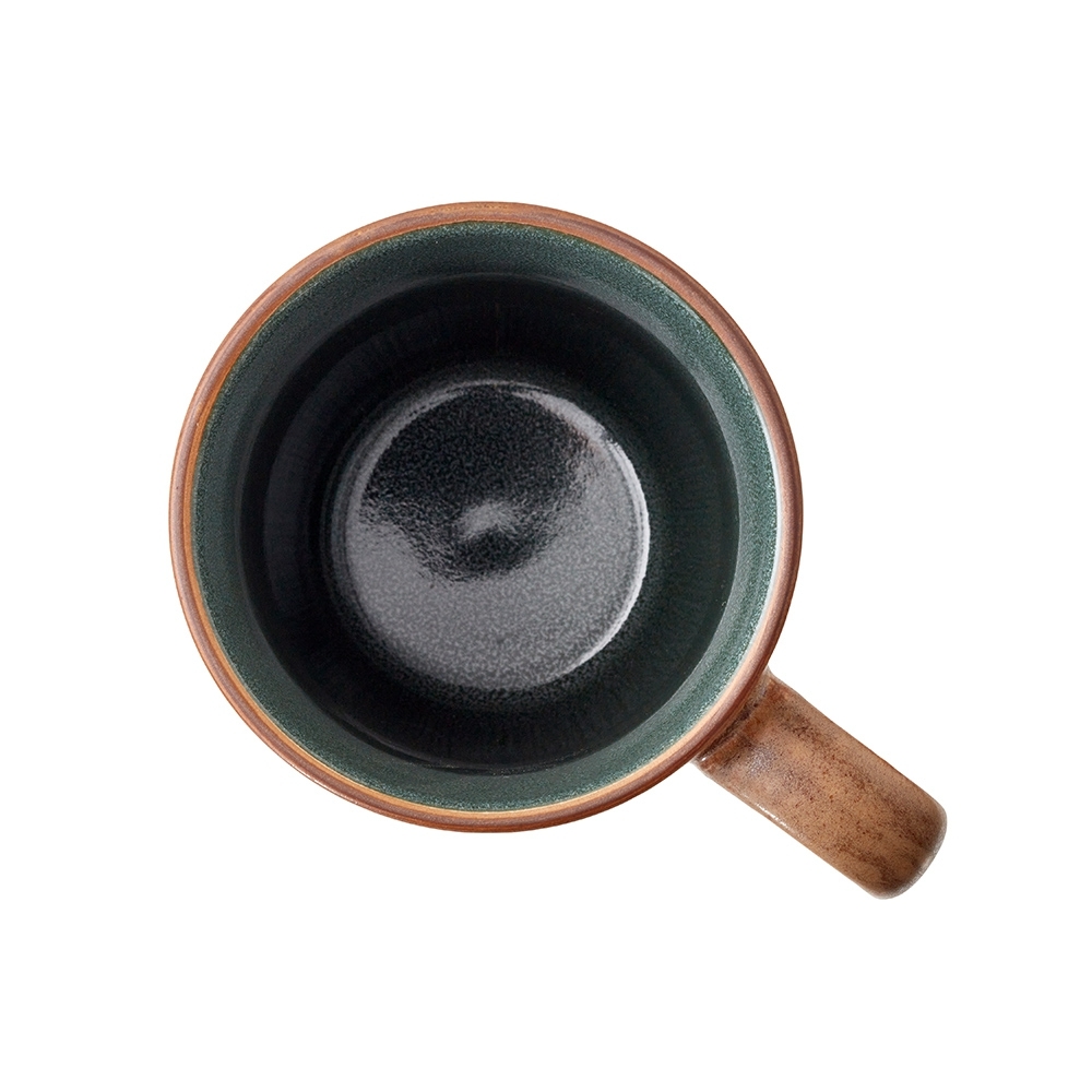 Bitz - Mug with handle - 300 ml - wood - set of 4