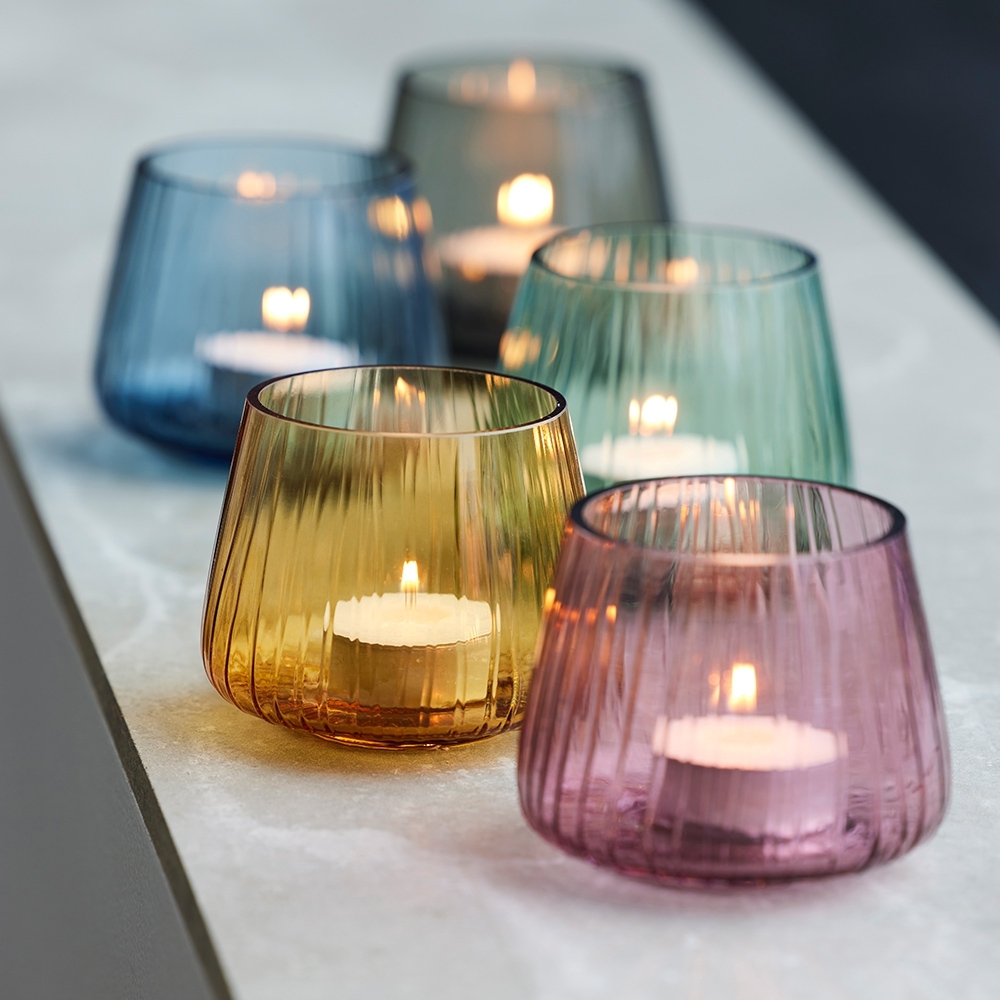 Bitz - Kusintha Teelichthalter - 2er Set - Grün Bitz - Kusintha Teelichthalter - 2er Set - Grün