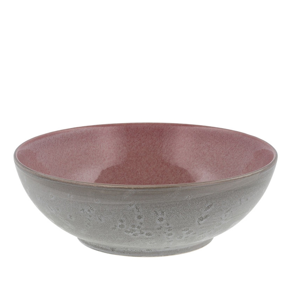 Bitz - salad bowl - 30 cm - Grey/Light pink Bitz - salad bowl - 30 cm - Grey/Light pink