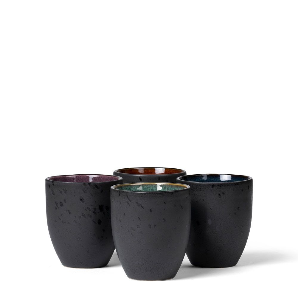 Bitz - Mug without handle - Set of 4 -  270 ml Bitz - Mug without handle - Set of 4 -  270 ml