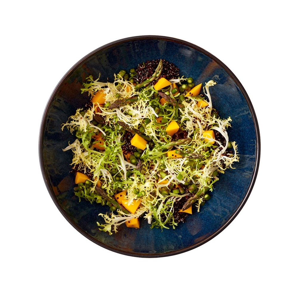 Bitz - Salatschüssel - 30 cm - Schwarz/Dunkelblau Bitz - Salatschüssel - 30 cm - Schwarz/Dunkelblau