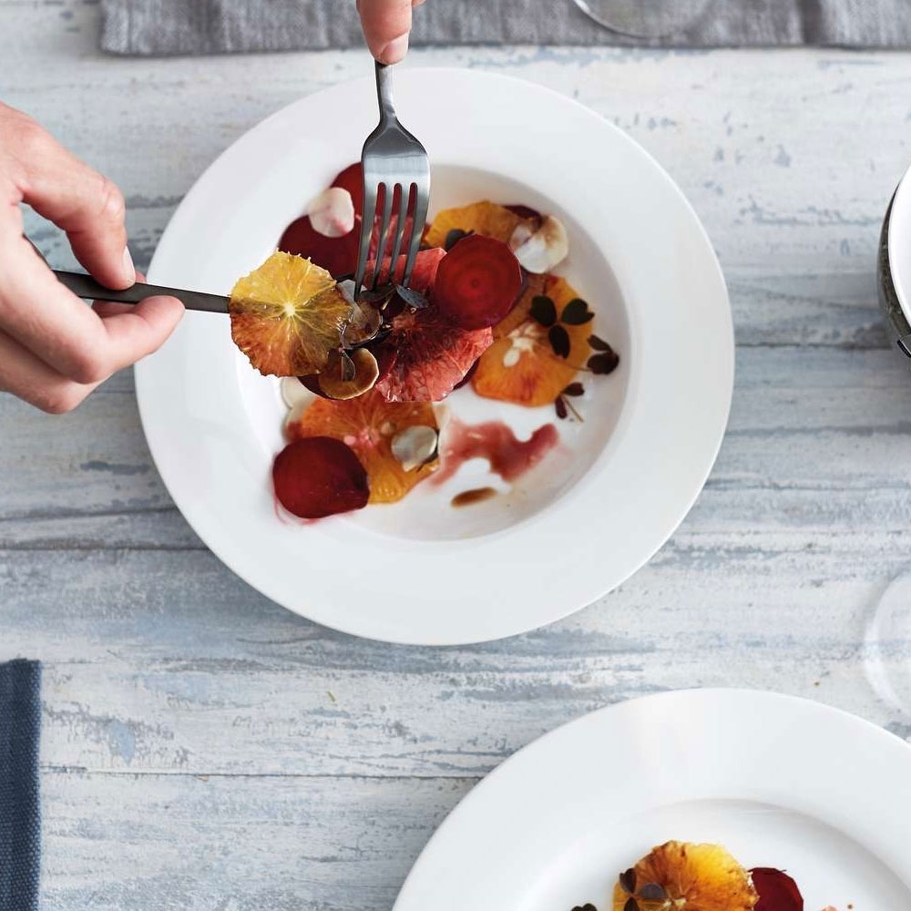 Bitz - Soup plate - 23 cm - bone white porcelain Bitz - Soup plate - 23 cm - bone white porcelain