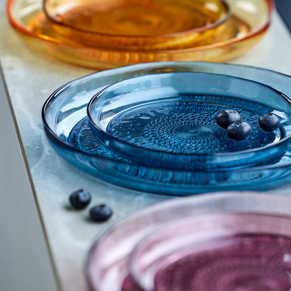 Bitz - Kusintha Glass plate - 25 cm Bitz - Kusintha Glass plate - 25 cm