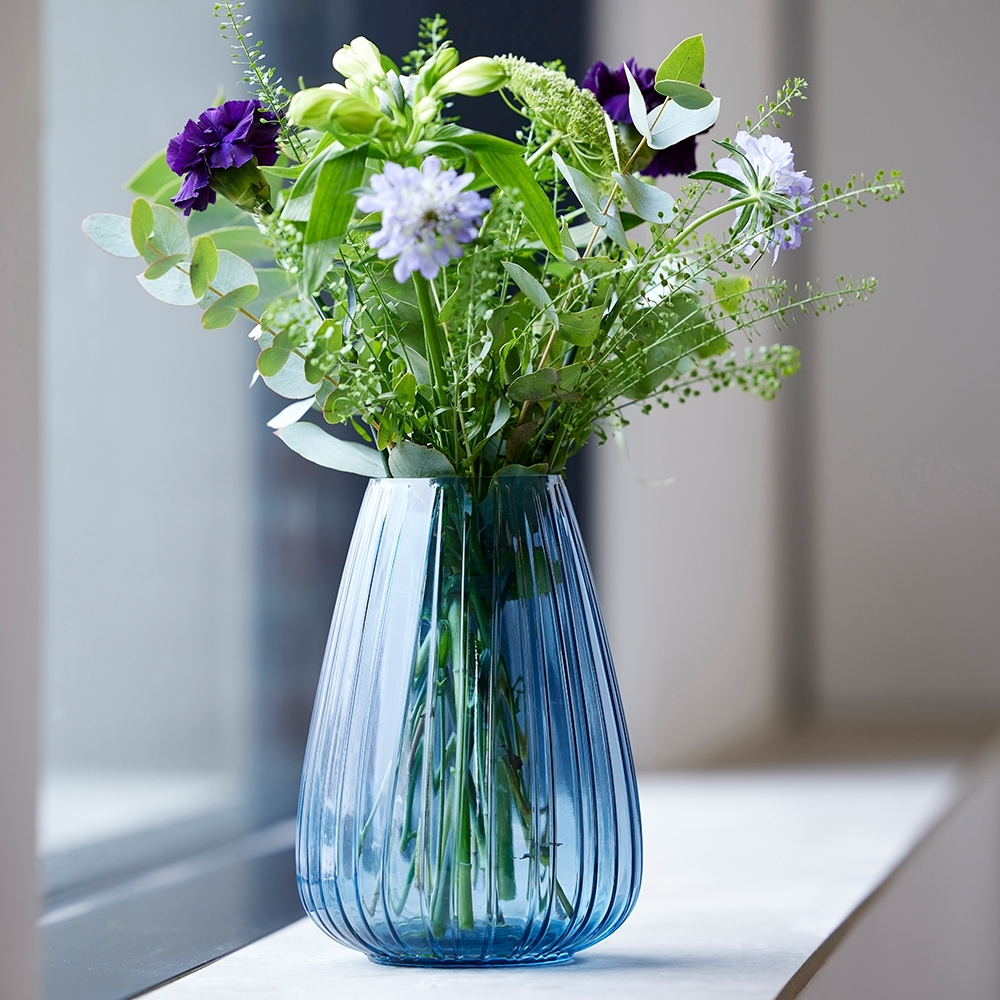 Bitz - Kusintha Vase - 22 cm - Dunkelblau Bitz - Kusintha Vase - 22 cm - Dunkelblau