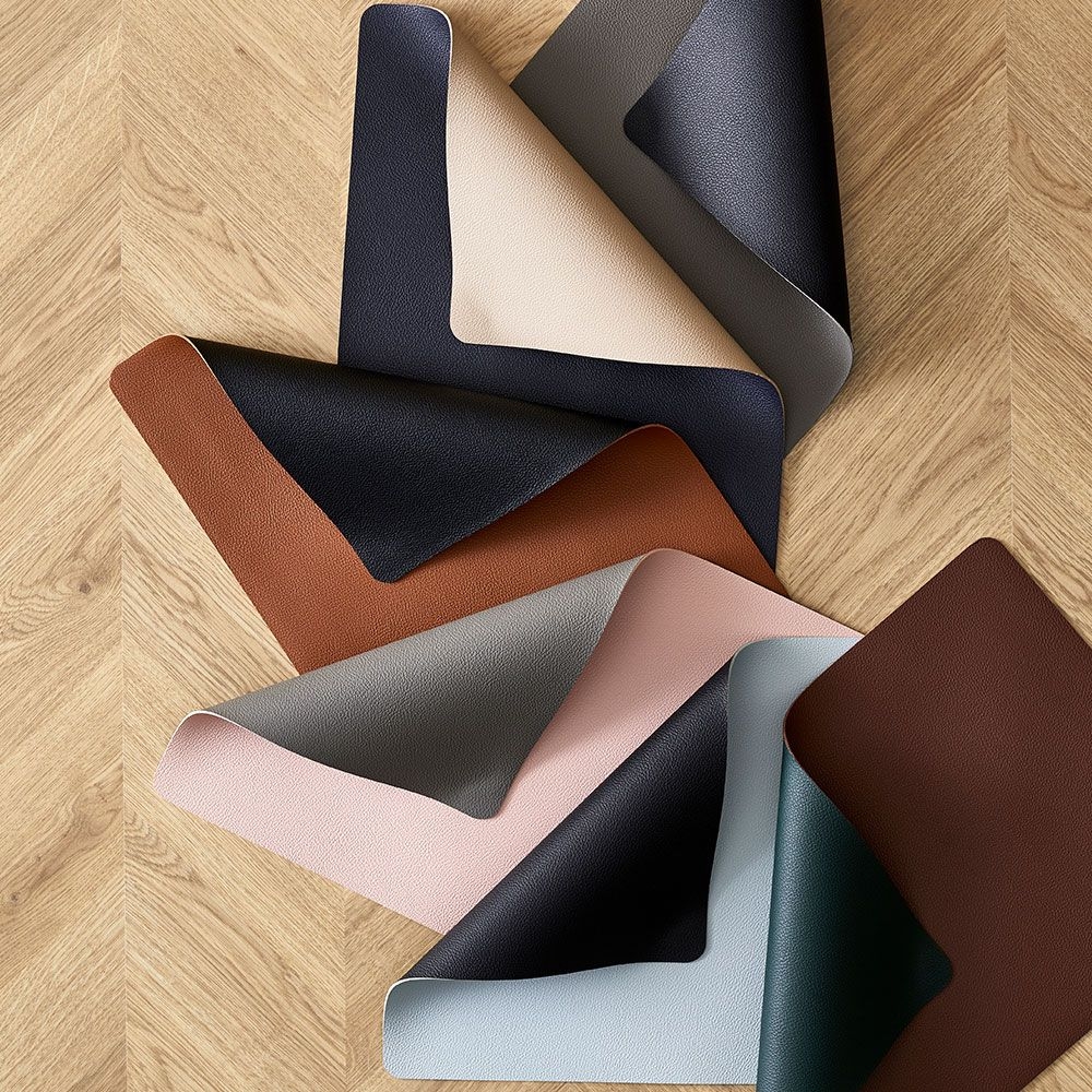 Bitz - Tischset - 46 x 33 cm - 4er Set - Grau/Hellpink Bitz - Tischset - 46 x 33 cm - 4er Set - Grau/Hellpink