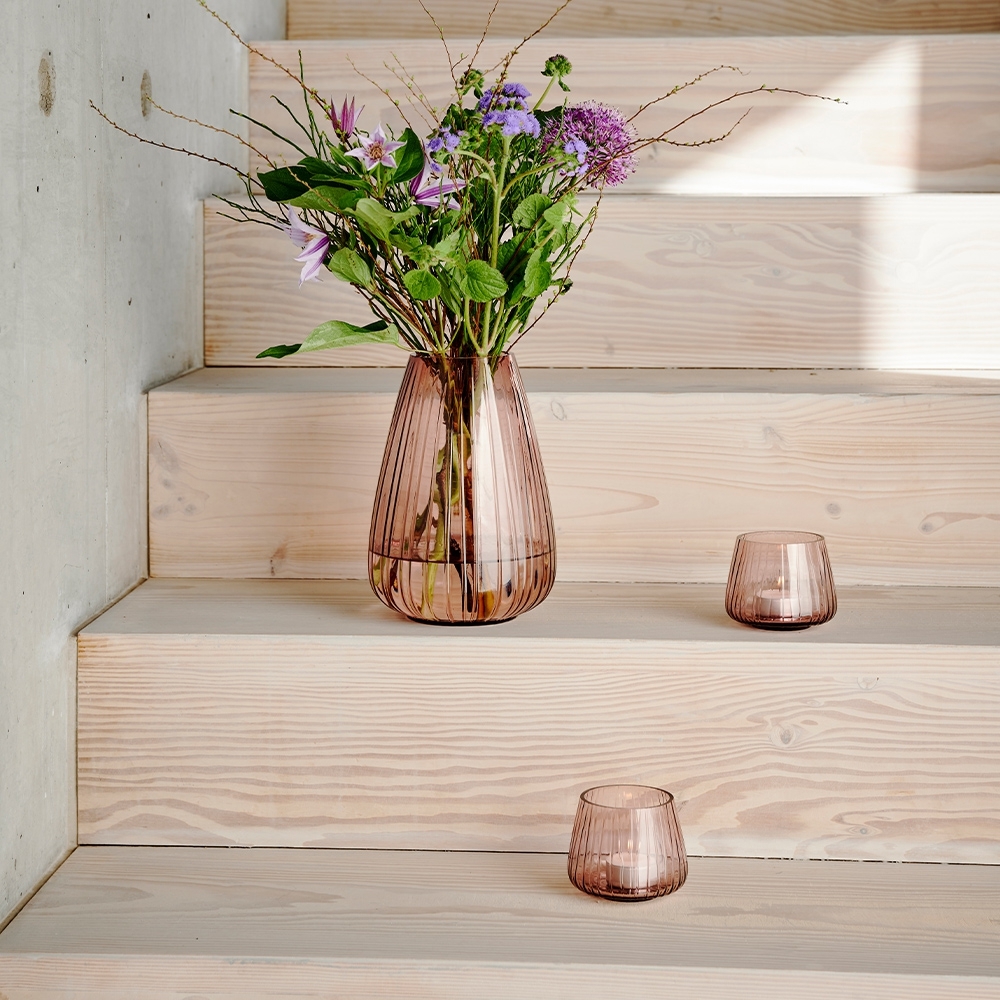 Bitz - Kusintha Teelichthalter - 2er Set - Hellpink Bitz - Kusintha Teelichthalter - 2er Set - Hellpink