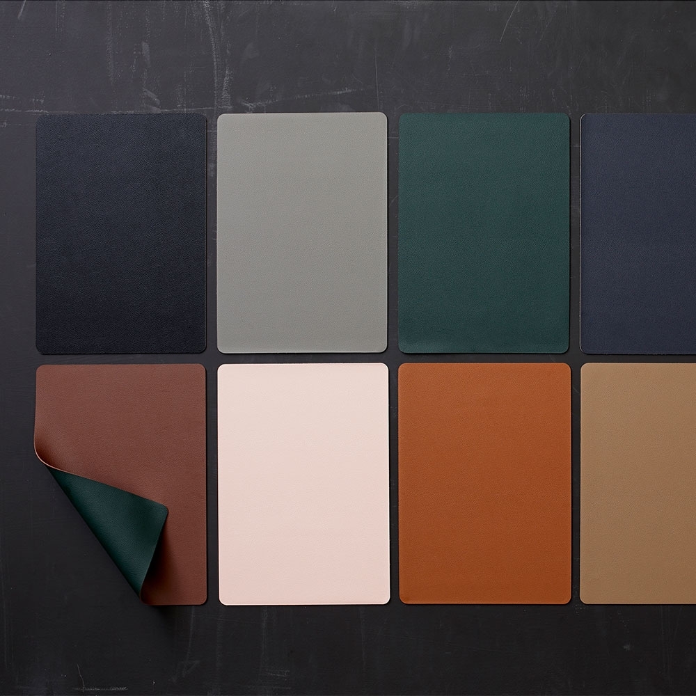 Bitz - Placemat - 46 x 33 cm - 4 pcs - wood/titanium Bitz - Placemat - 46 x 33 cm - 4 pcs - wood/titanium