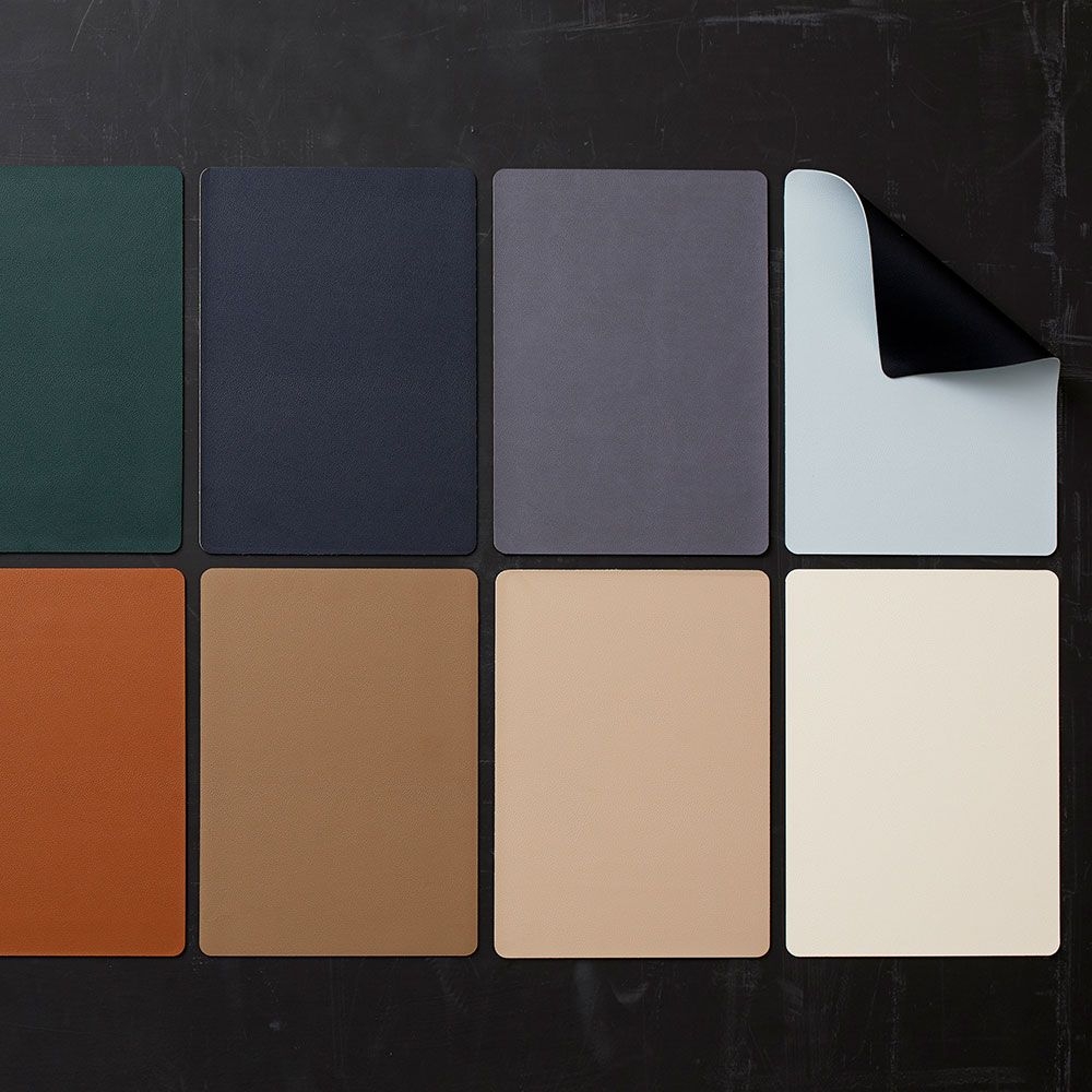 Bitz - Tischset - 46 x 33 cm - 4er Set - Schwarz/Hellblau Bitz - Tischset - 46 x 33 cm - 4er Set - Schwarz/Hellblau