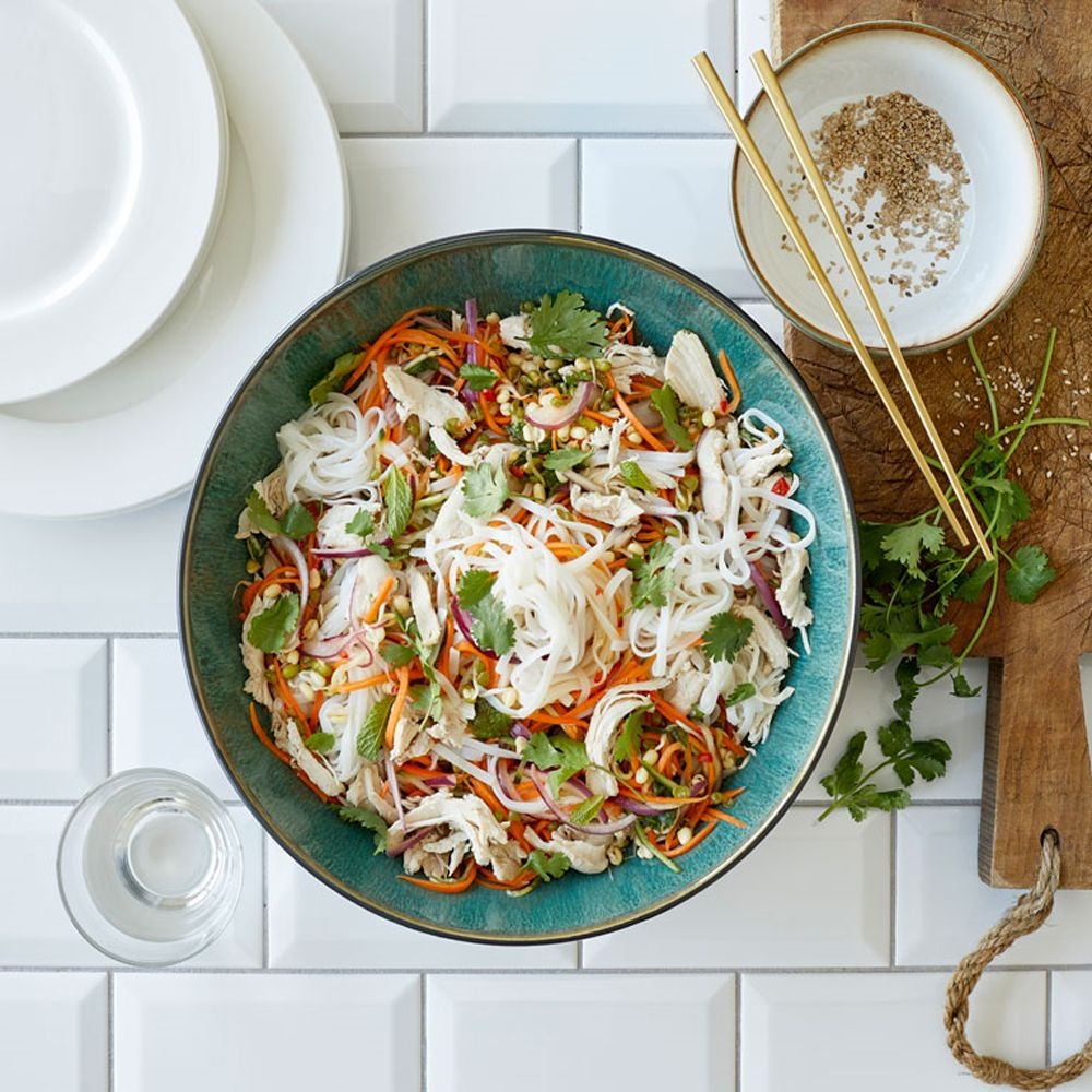 Bitz - Salatschüssel - 30 cm - Schwarz/Grün Bitz - Salatschüssel - 30 cm - Schwarz/Grün