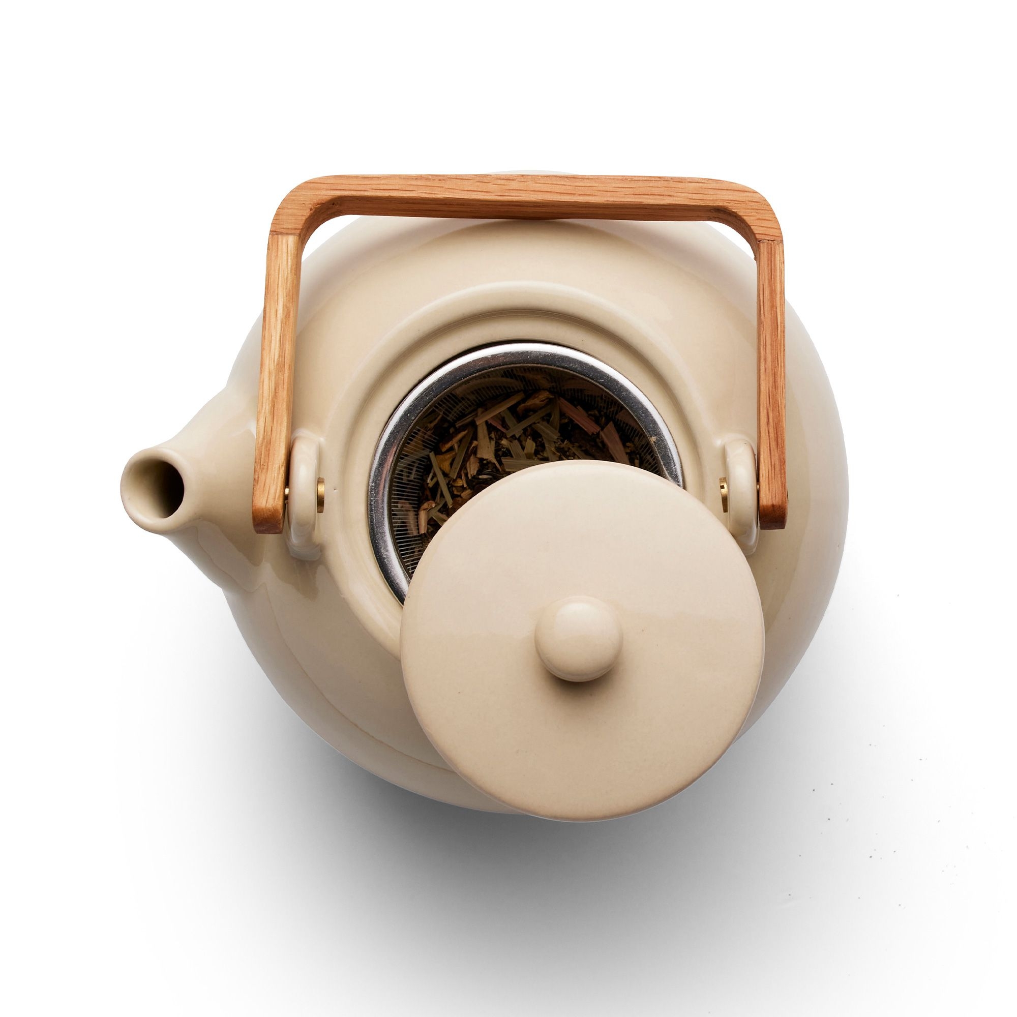 Bitz - Teekanne mit Teesieb - 1,2 L - Sand Bitz - Teekanne mit Teesieb - 1,2 L - Sand