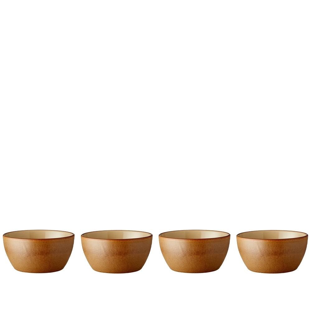 Bitz - Bowl - 12 cm - wood - Set of 4 Bitz - Bowl - 12 cm - wood - Set of 4
