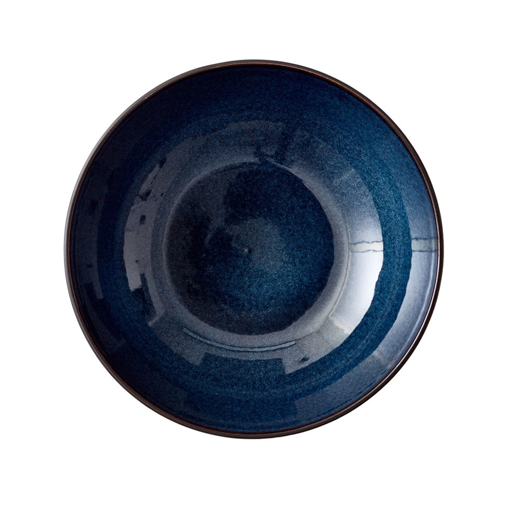 Bitz - Salatschüssel - 30 cm - Schwarz/Dunkelblau Bitz - Salatschüssel - 30 cm - Schwarz/Dunkelblau