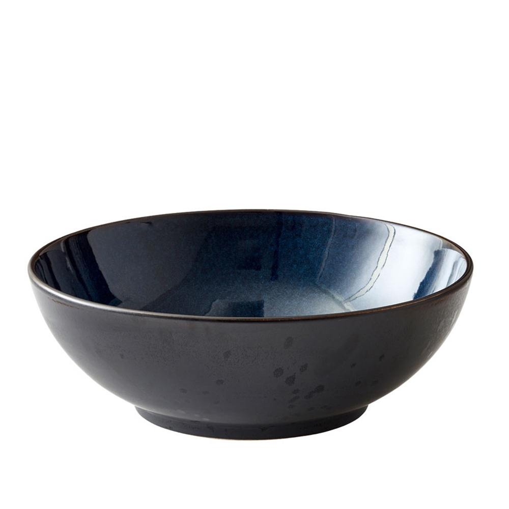 Bitz - Salatschüssel - 30 cm - Schwarz/Dunkelblau Bitz - Salatschüssel - 30 cm - Schwarz/Dunkelblau
