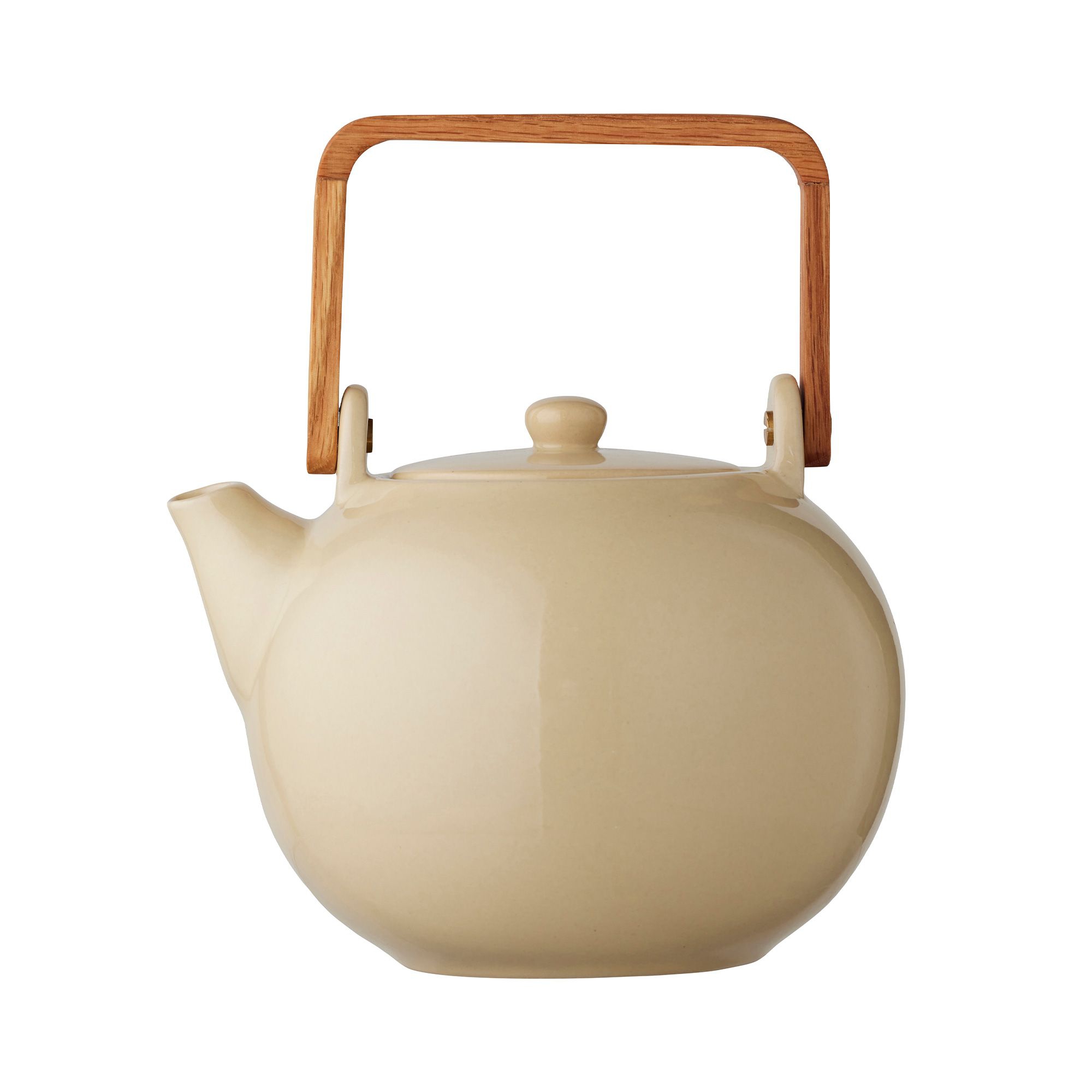 Bitz - Teapot with tea strainer - 1.2 L - Sand
