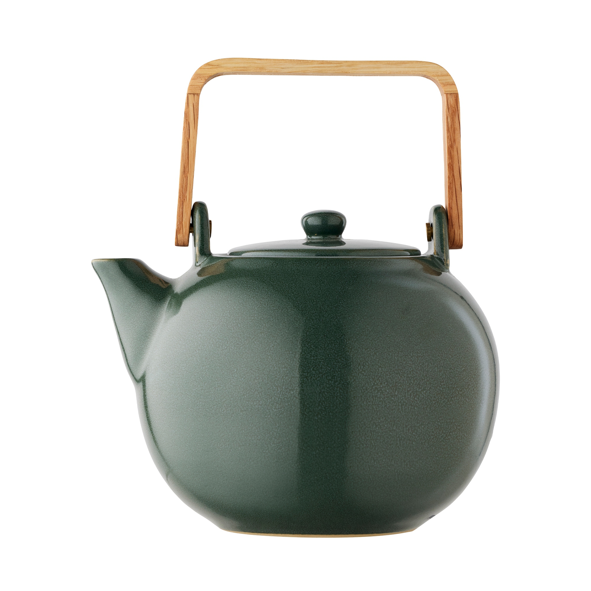 Bitz - Teapot with tea strainer - 1.2 L - Shiny Forest