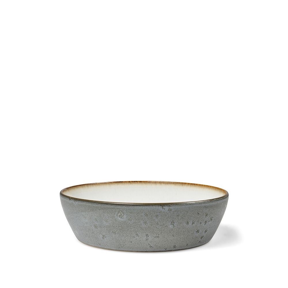 Bitz - Soup bowl - 18 cm - grey/cream Bitz - Soup bowl - 18 cm - grey/cream