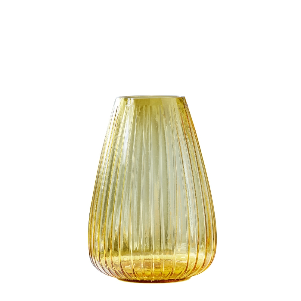 Bitz - Kusintha Vase - 22 cm - amber Bitz - Kusintha Vase - 22 cm - amber