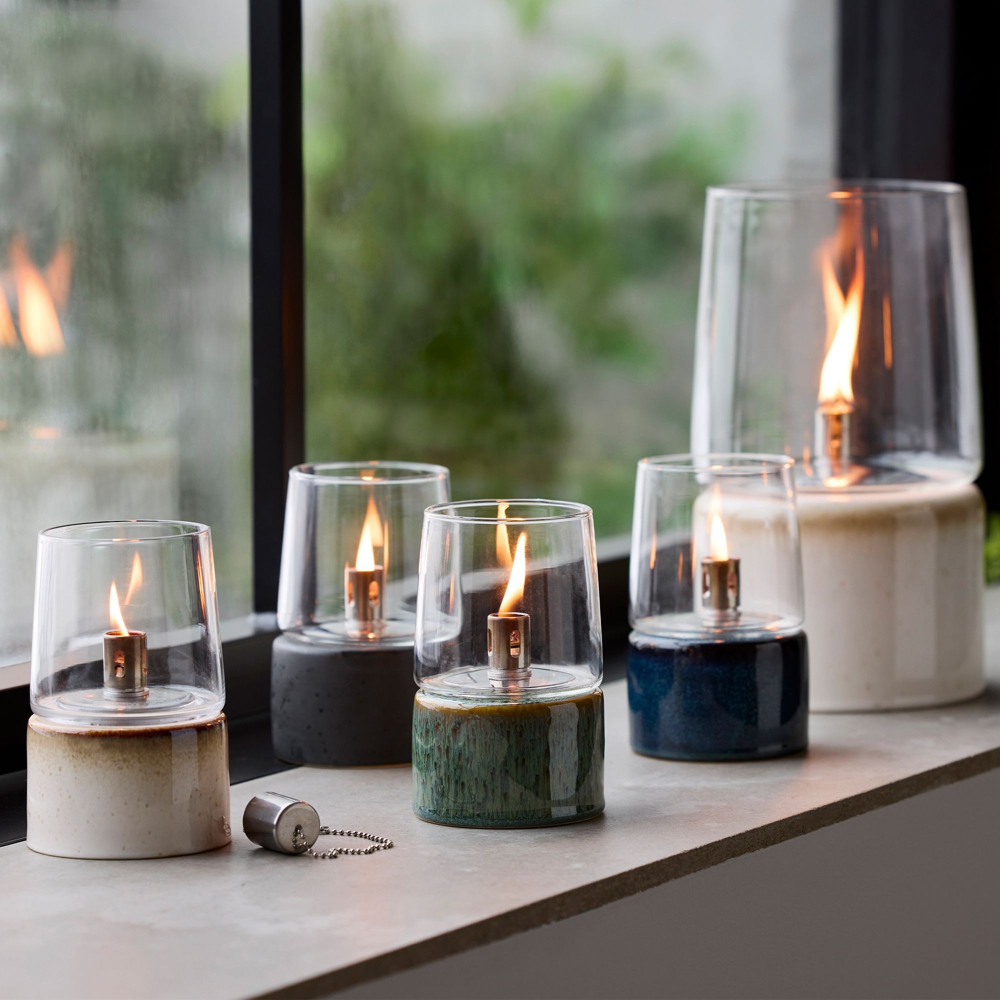 Bitz - Gastro oil lamp - Blue Bitz - Gastro oil lamp - Blue