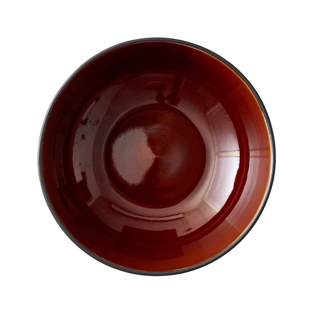 Bitz - Salatschüssel - 30 cm - Schwarz/Amber Bitz - Salatschüssel - 30 cm - Schwarz/Amber
