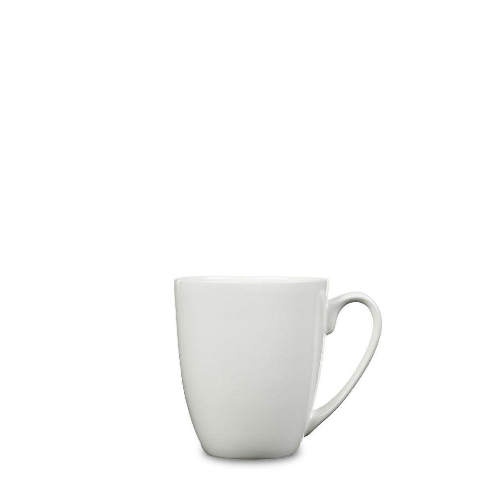 Bitz - Mug with handle - 300 ml - Bone White porcelain