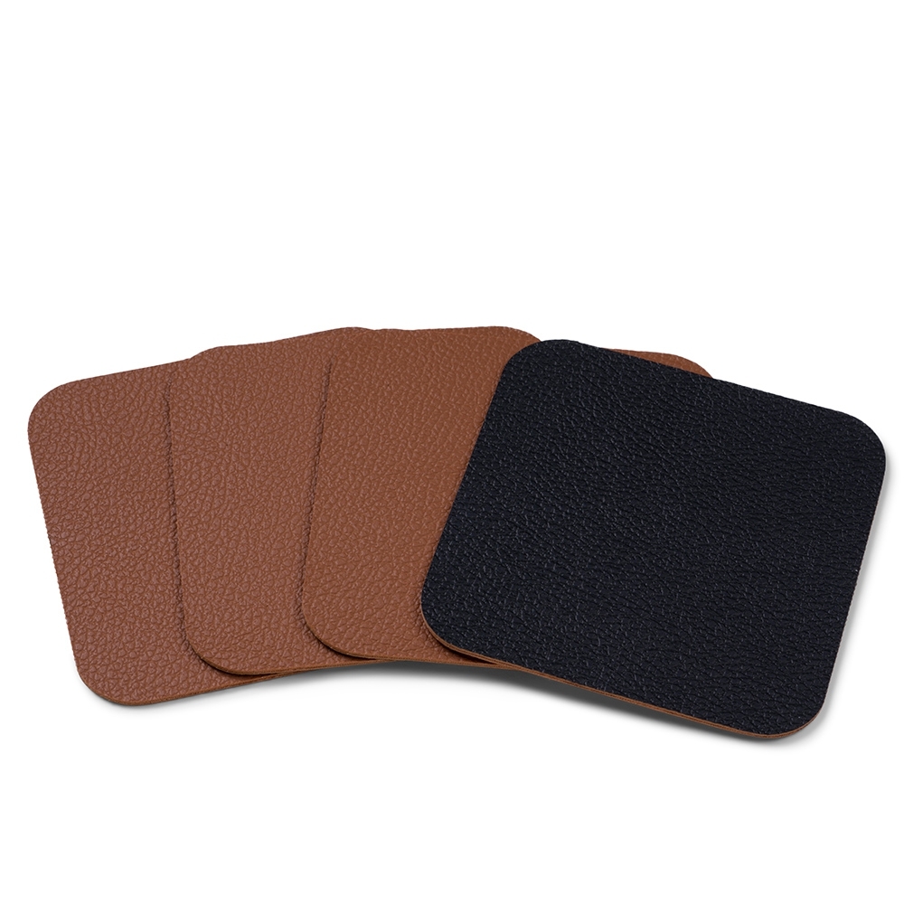 Bitz - Untersetzer - 4er Set - Schwarz/Braun Bitz - Untersetzer - 4er Set - Schwarz/Braun