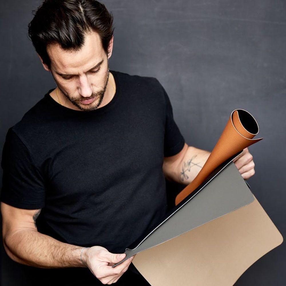 Bitz - Tischset - 46 x 33 cm - 4er Set - Schwarz/Braun Bitz - Tischset - 46 x 33 cm - 4er Set - Schwarz/Braun