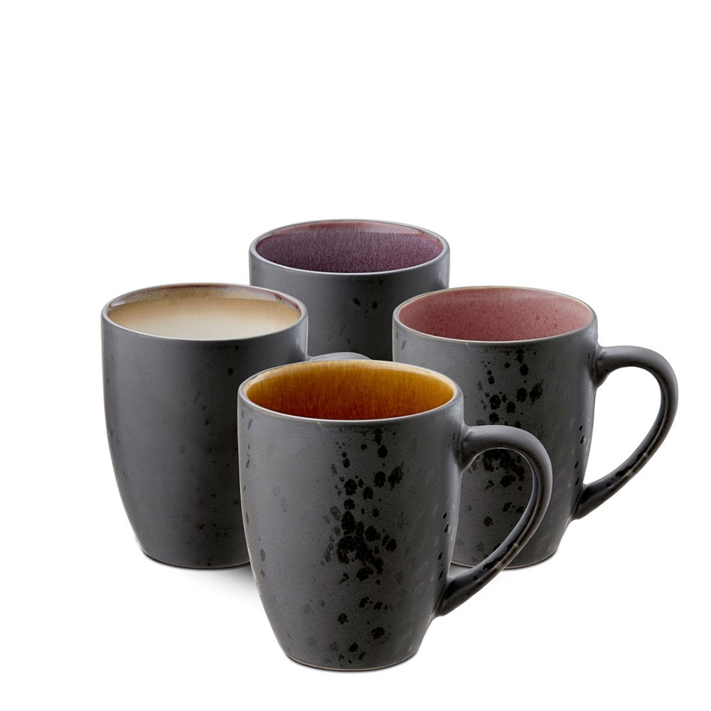 Bitz - Mug with handle - 300 ml - Set of 4 Bitz - Mug with handle - 300 ml - Set of 4