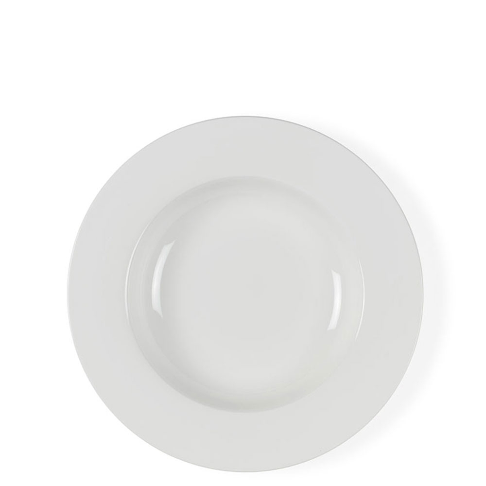 Bitz - Tiefer Teller - 23 cm - Bone White Porzellan