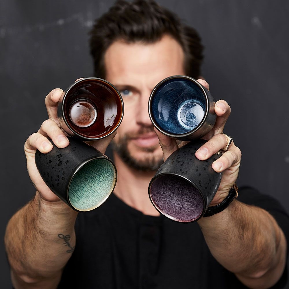 Bitz - Mug without handle - Set of 4 -  270 ml Bitz - Mug without handle - Set of 4 -  270 ml