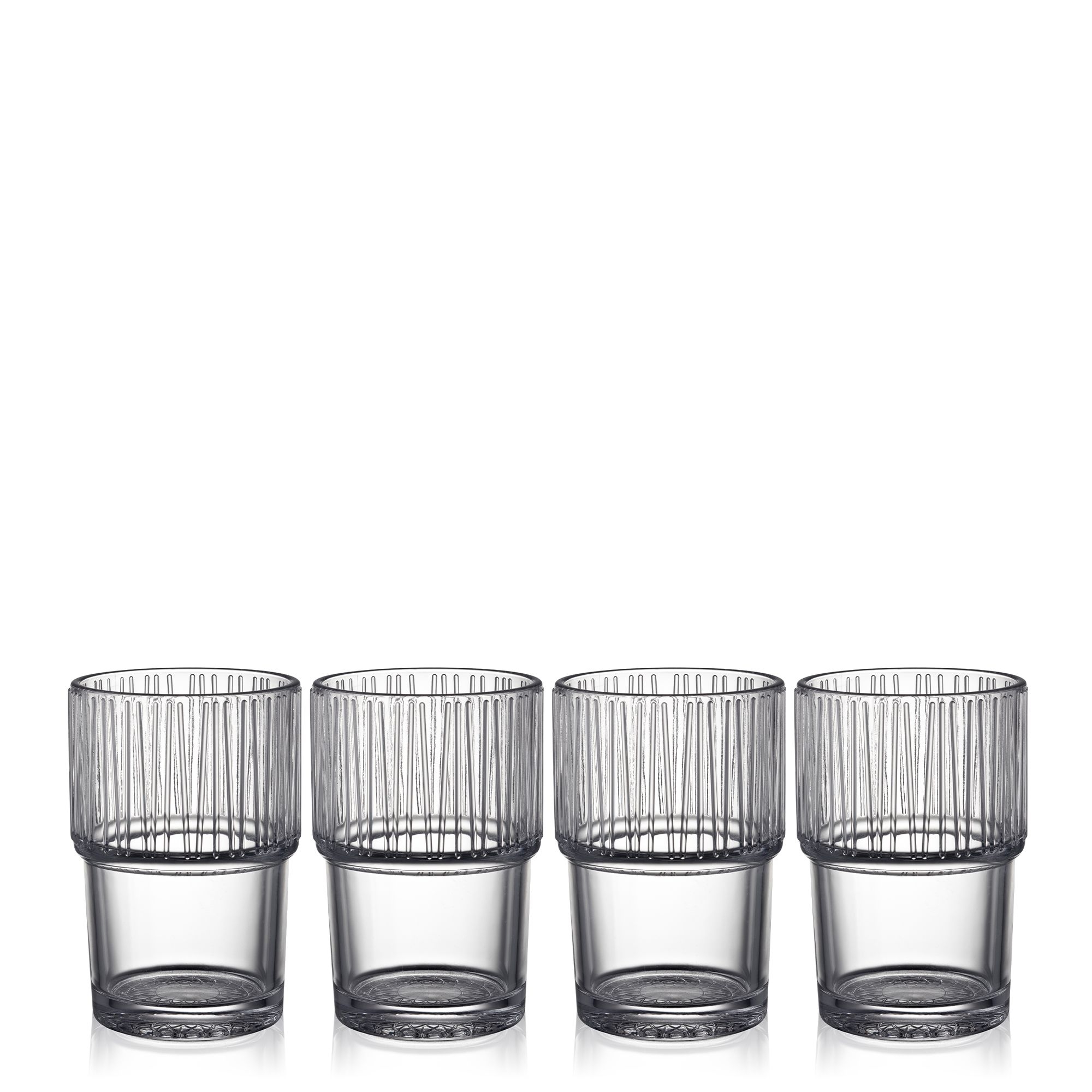 Bitz - Kusintha Caféglas - 380 ml - 4er Set - Klar Bitz - Kusintha Caféglas - 380 ml - 4er Set - Klar