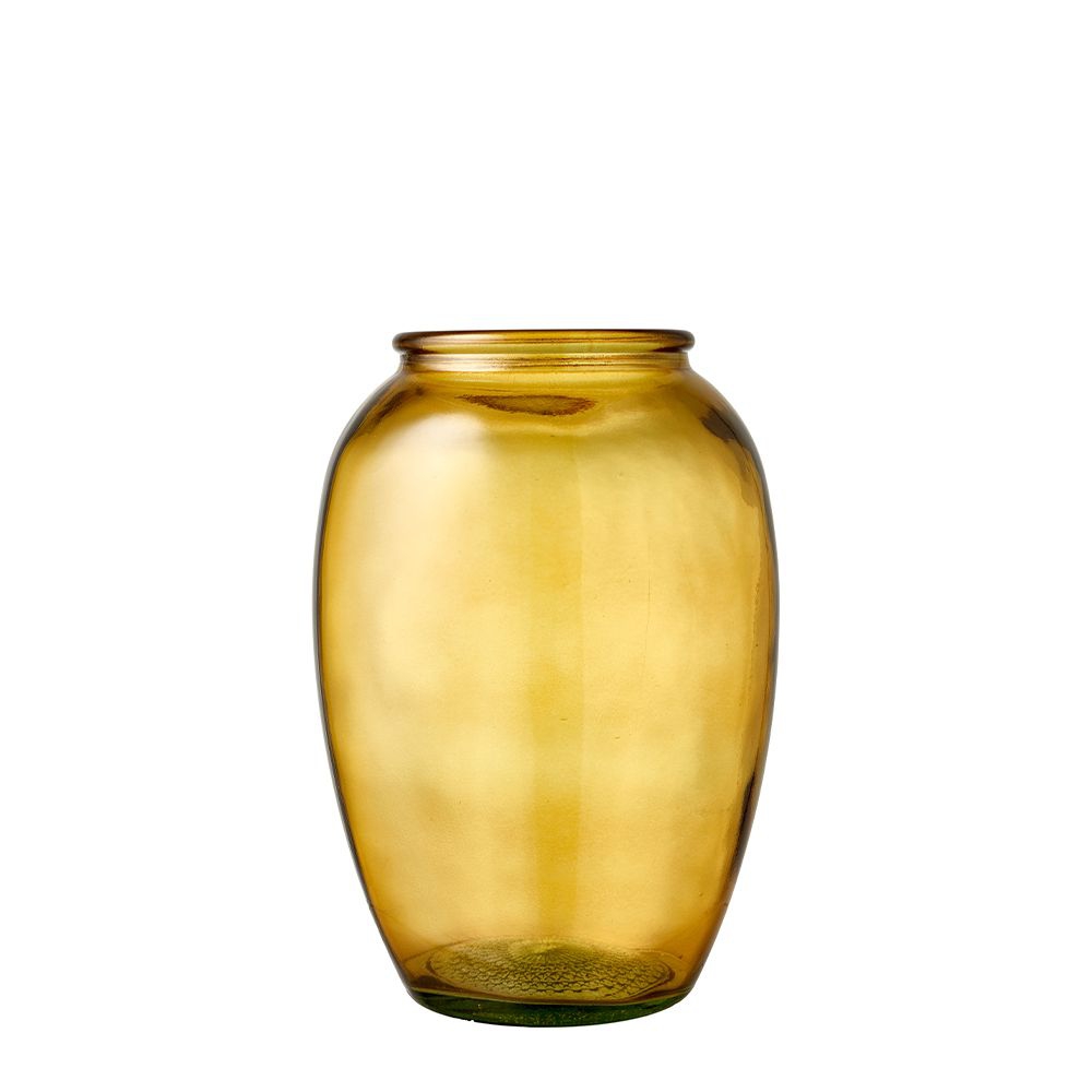 Bitz - Kusintha Vase - 25 cm - Amber