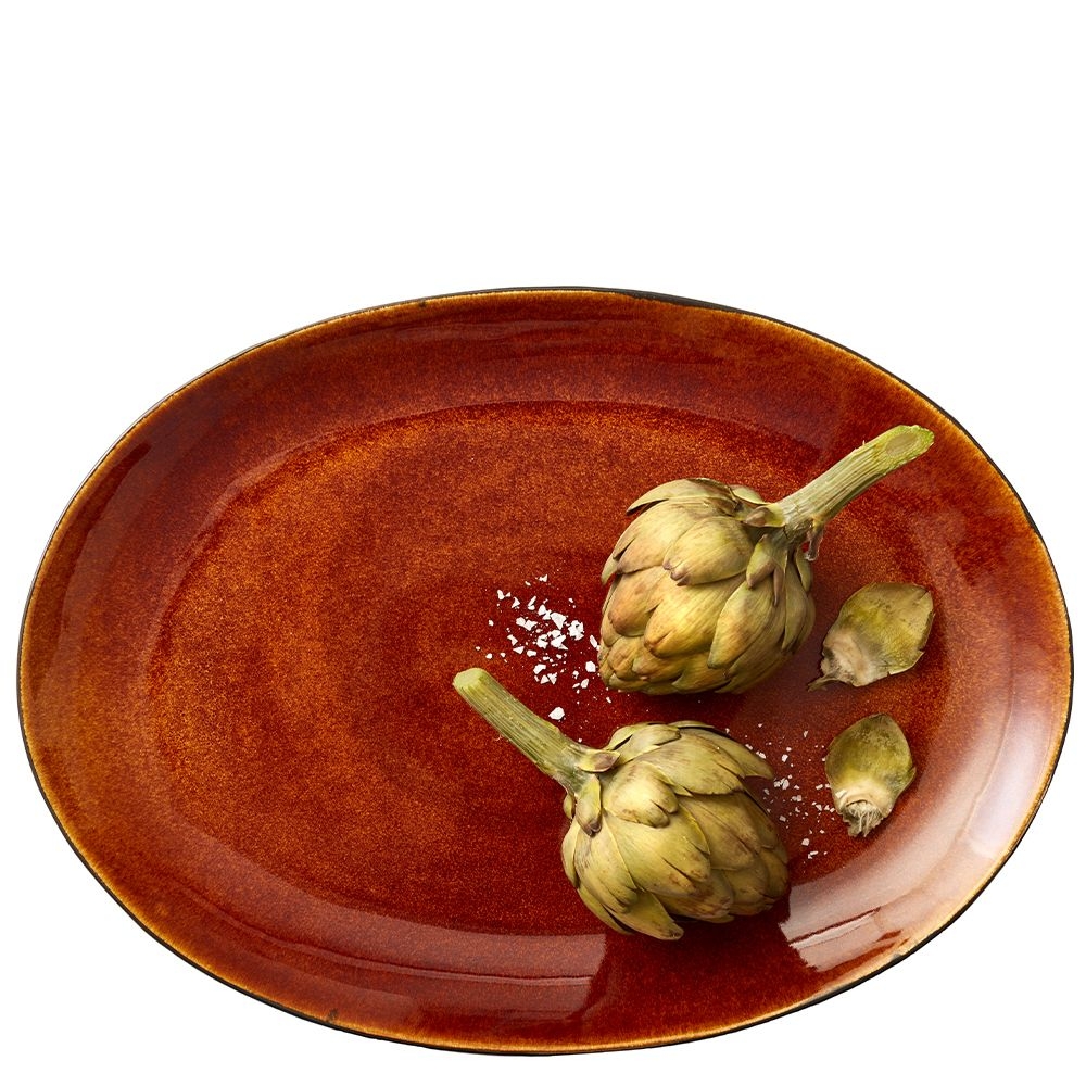 Bitz - Platte oval - 45 x 34 cm Bitz - Platte oval - 45 x 34 cm