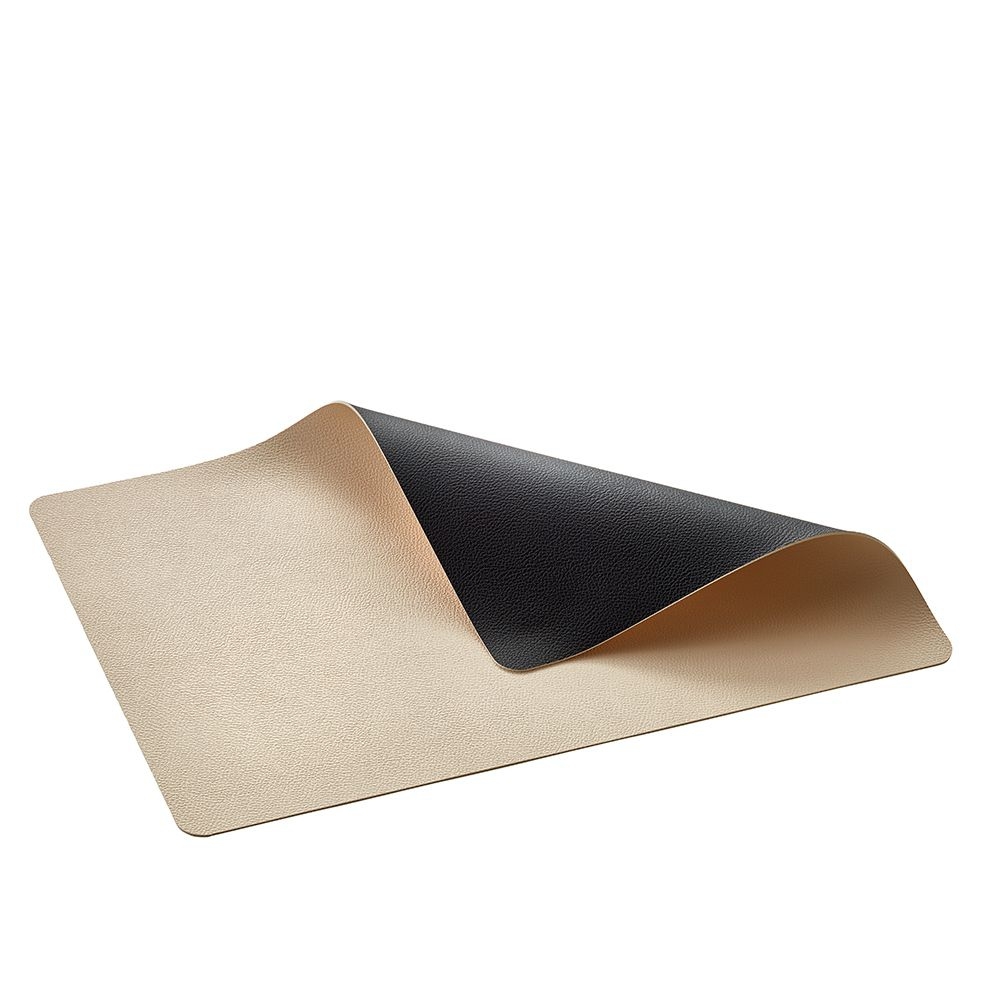 Bitz - Placemats - 46 x 33 - 4 pcs. - black/cream Bitz - Placemats - 46 x 33 - 4 pcs. - black/cream