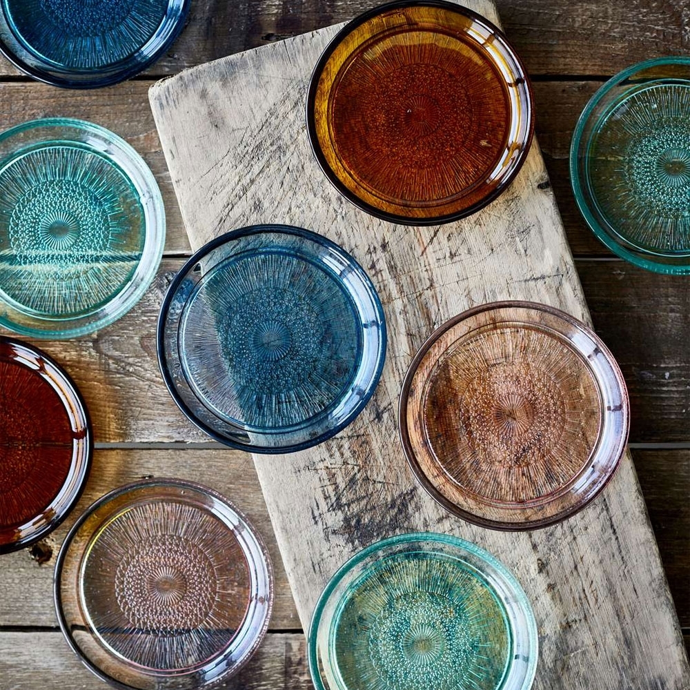 Bitz - Kusintha Glass plate - 18 cm Bitz - Kusintha Glass plate - 18 cm