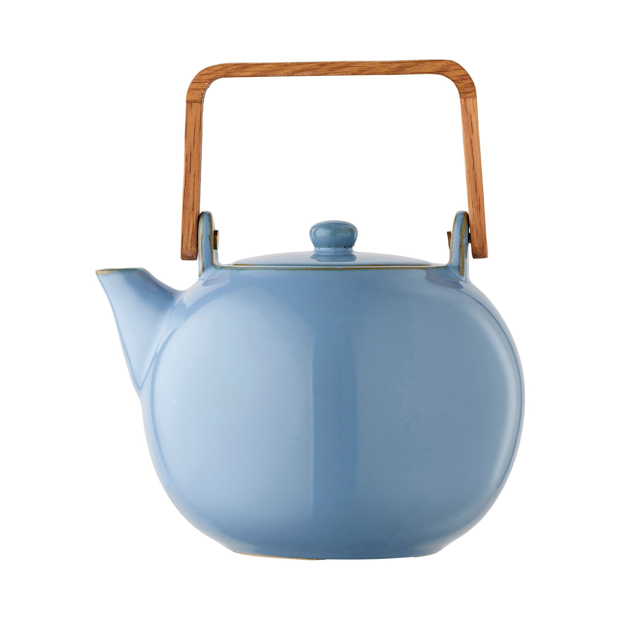 Bitz - Teapot with tea strainer - 1.2 L -  Shiny Ocean