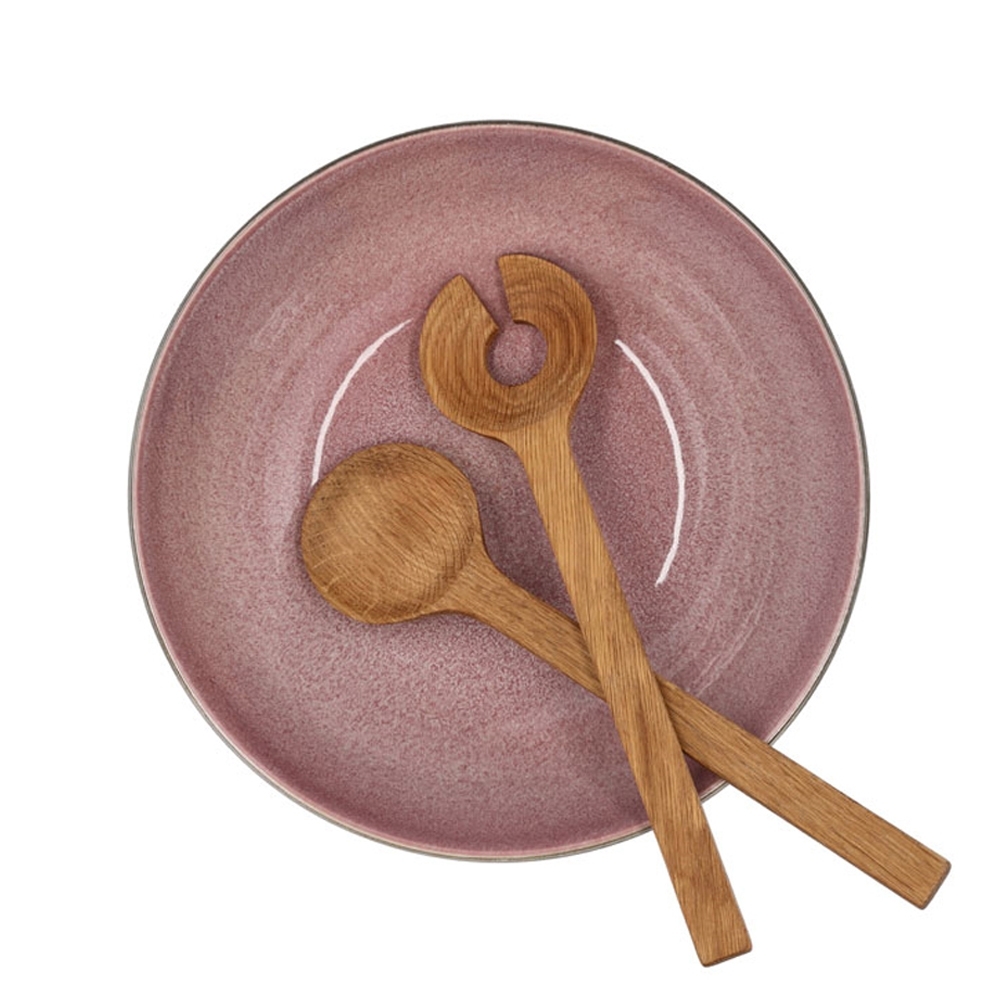 Bitz - salad bowl - 30 cm - Grey/Light pink Bitz - salad bowl - 30 cm - Grey/Light pink