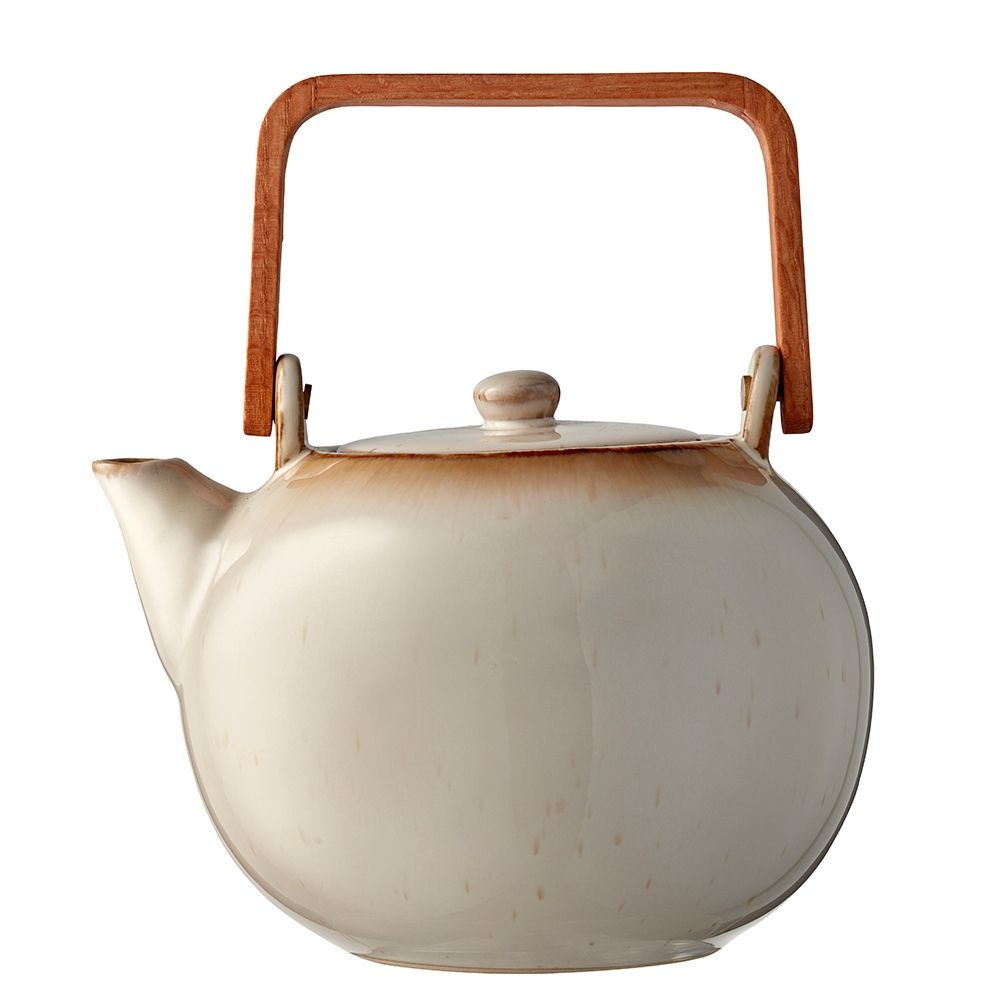 Bitz - Teapot with tea strainer - 1.2 L - cream Bitz - Teapot with tea strainer - 1.2 L - cream
