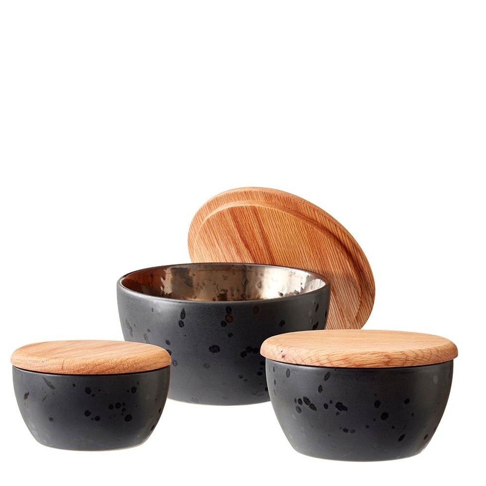 Bitz - Bowl set - black/bronze Bitz - Bowl set - black/bronze