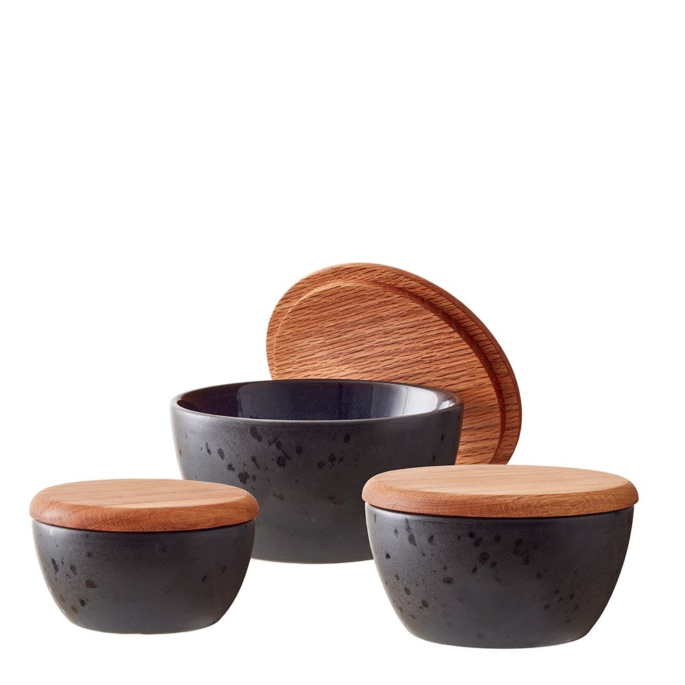 Bitz - Schalenset - Schwarz/Dunkelblau Bitz - Schalenset - Schwarz/Dunkelblau