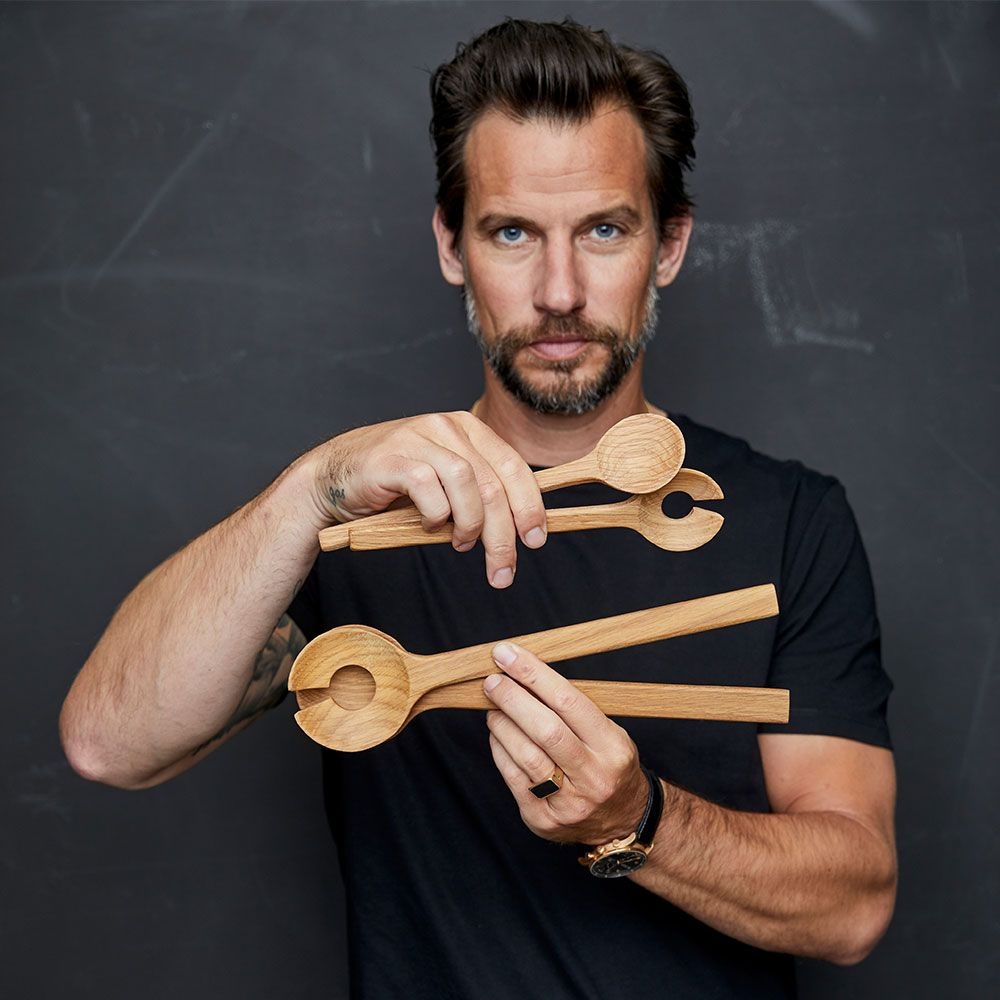 Bitz - Salatbesteck - 32 cm - Eiche Bitz - Salatbesteck - 32 cm - Eiche