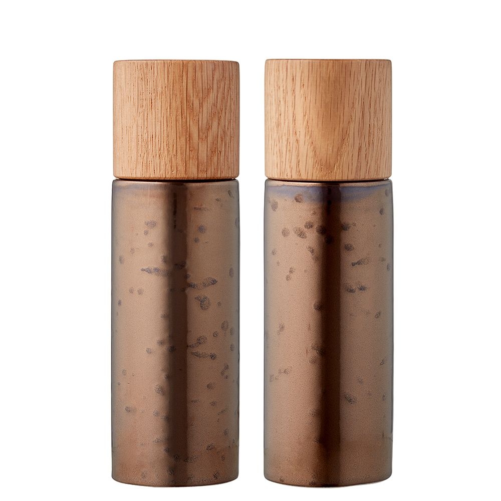 Bitz - Salz- und Pfeffermühle - Bronze
