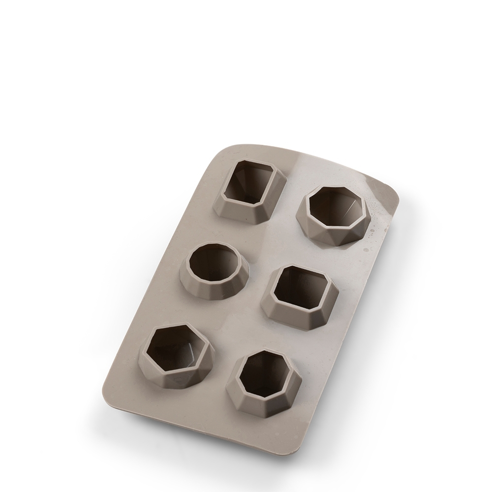 Bitz - Ice cube tray diamond - grey